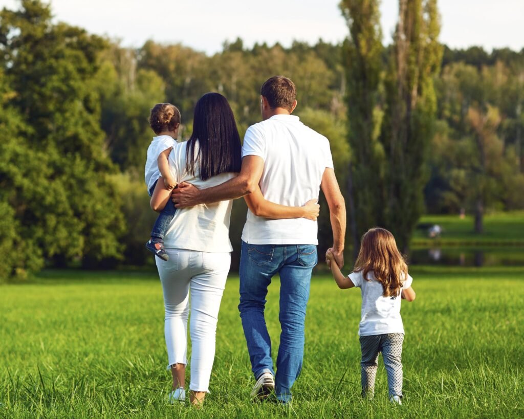 Image of a family pet sitting